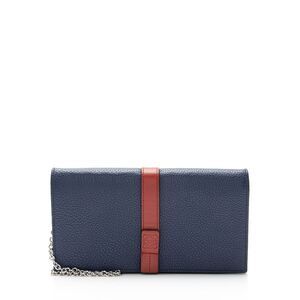 Loewe Grained Calfskin Chain Wallet